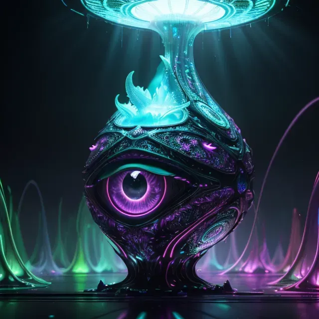 Psychedelic Scifi Horror Generator