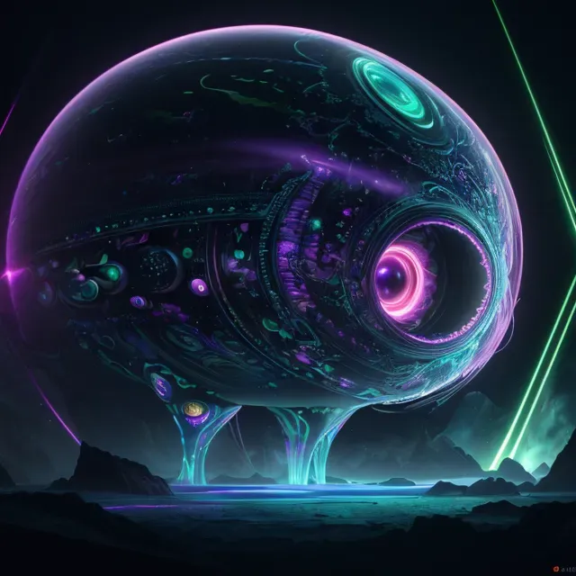 Psychedelic Scifi Horror Generator