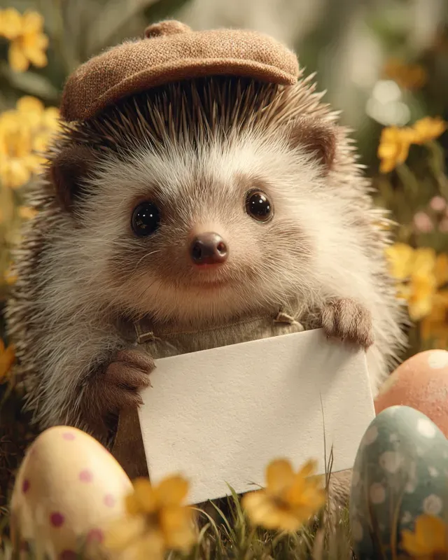 3d Cute Easter Animal Sign Holders
