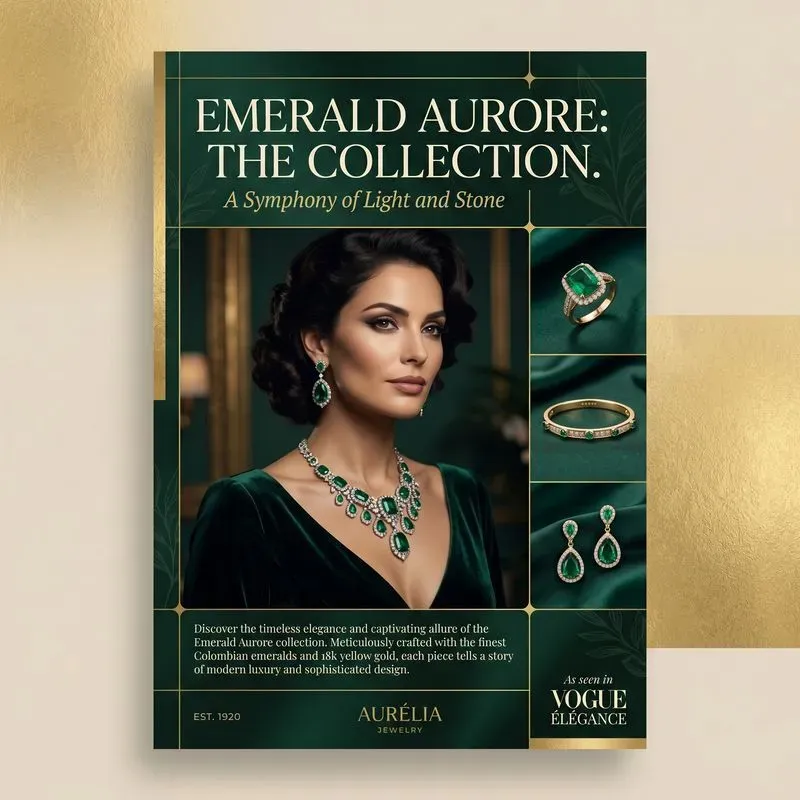 Luxury Editorial Poster Creators