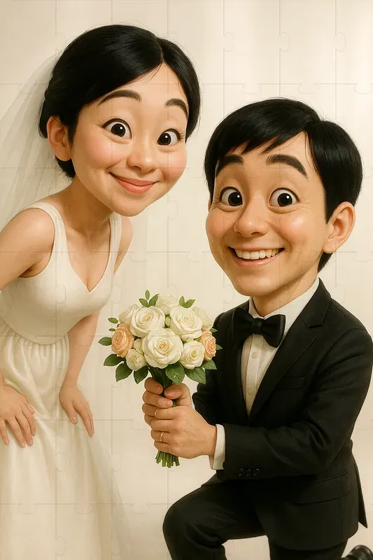 Diverse Wedding Caricature Packs