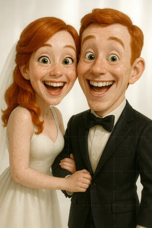 Diverse Wedding Caricature Packs