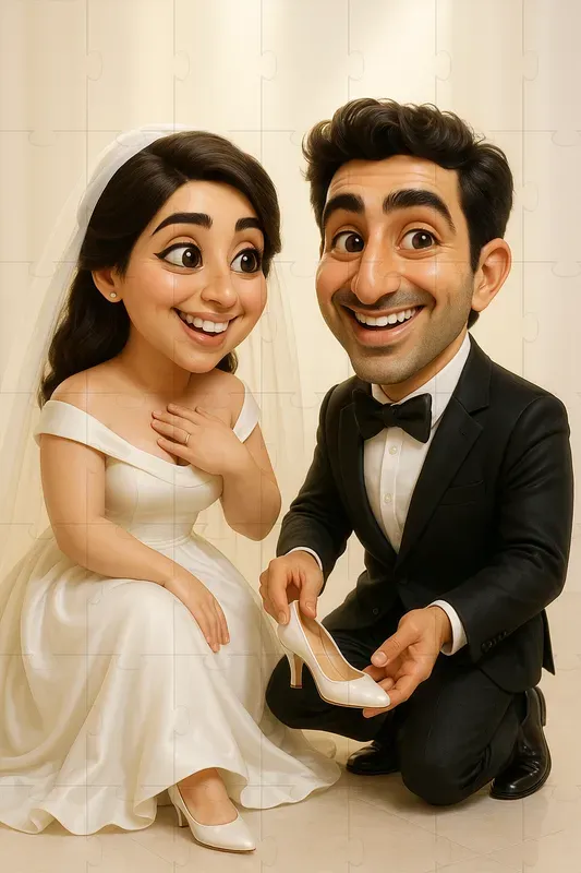 Diverse Wedding Caricature Packs