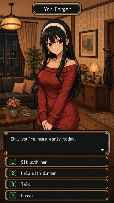 Visual Novel Anime Game Designs