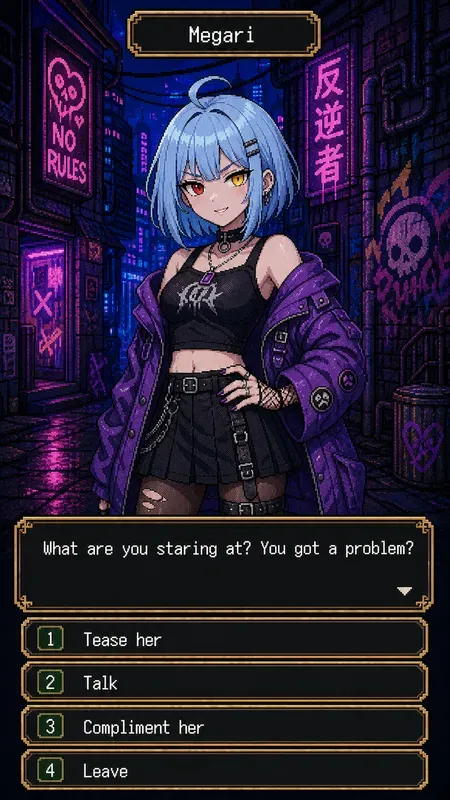 Visual Novel Anime Game Designs