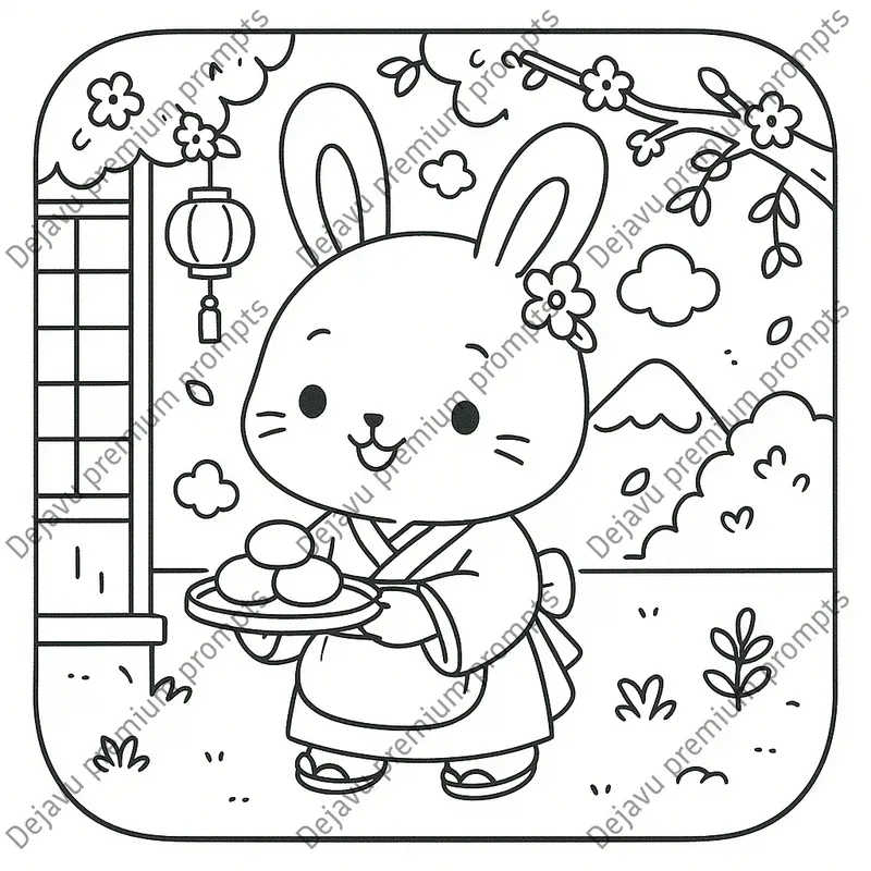 Cozy Japan Cute Coloring Books