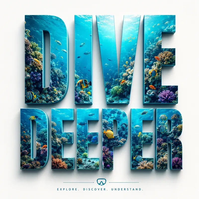 Cinematic Typography Landscape Art