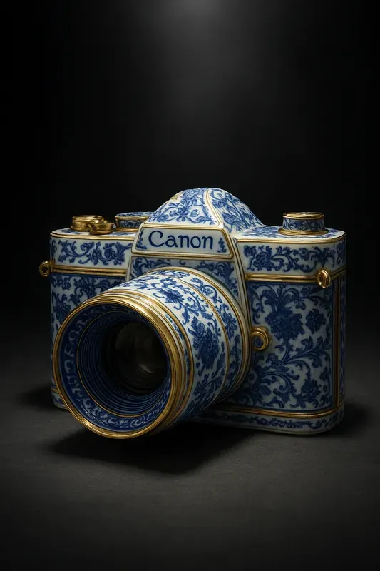 Gold X Porcelain Illustrations