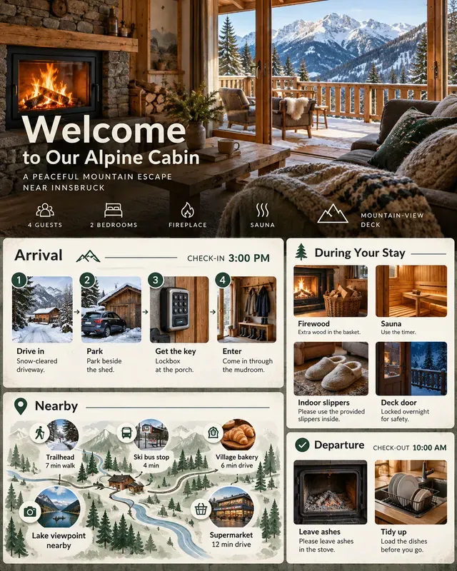 Vacation Rental Welcome Stay Guides