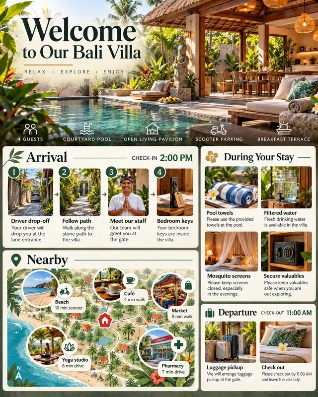 Vacation Rental Welcome Stay Guides