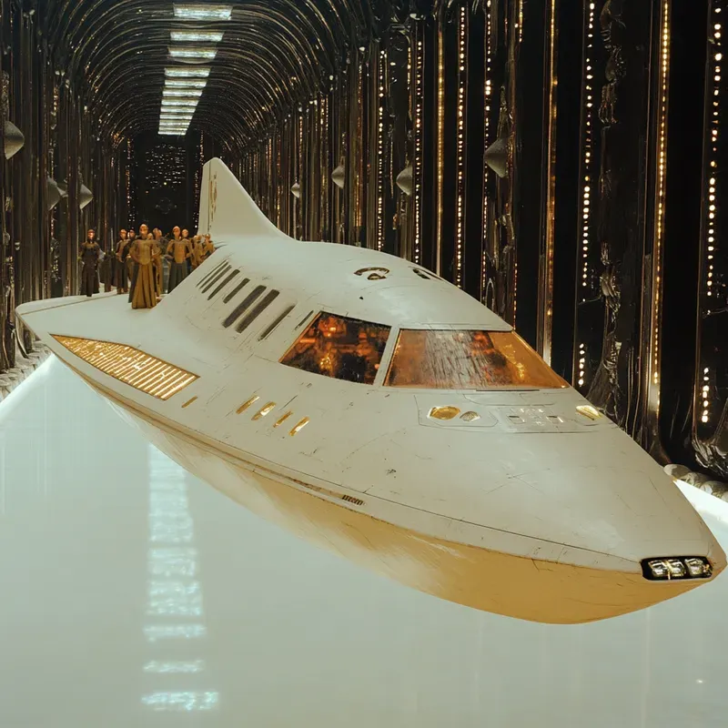 Elegant Utopian Scifi Civilizations