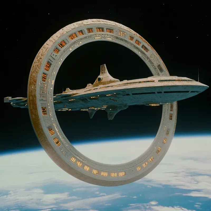 Elegant Utopian Scifi Civilizations