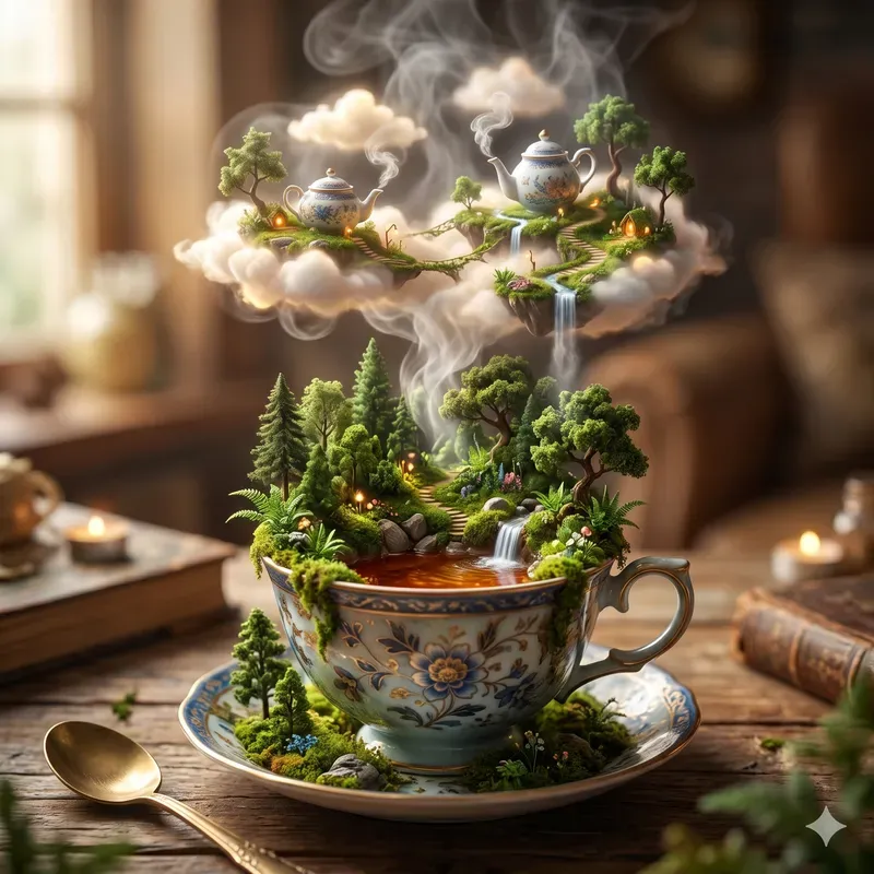 Worlds Brewed In A Cup