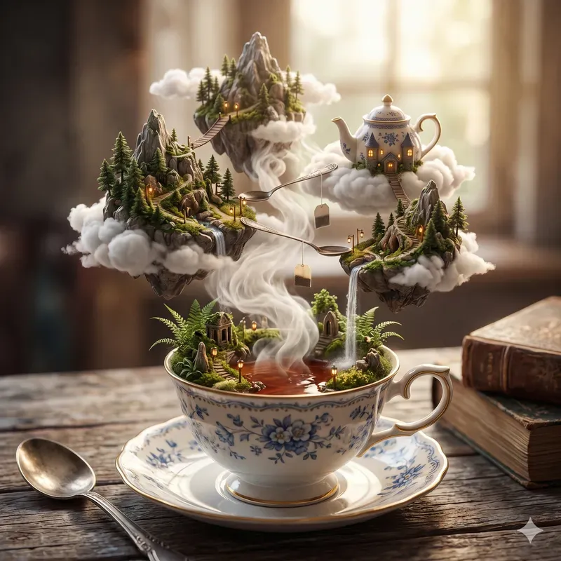 Worlds Brewed In A Cup