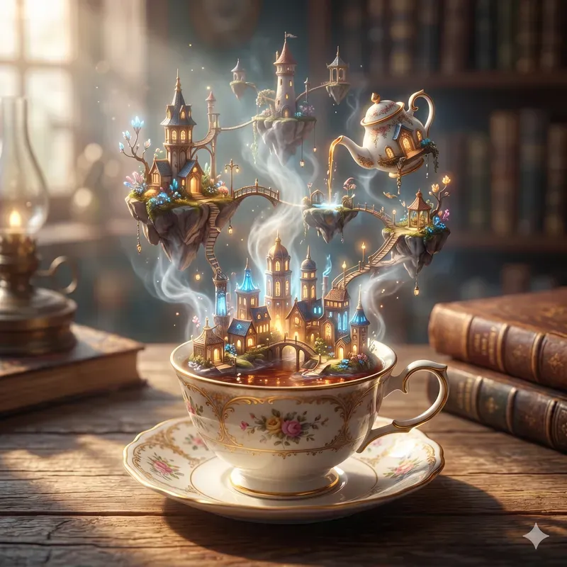 Worlds Brewed In A Cup
