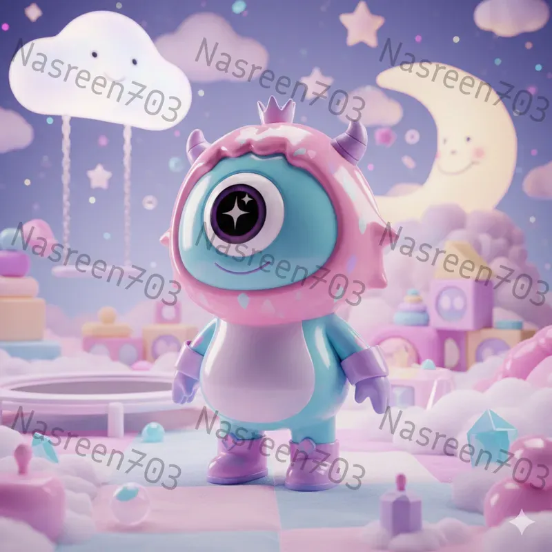 Epic Designer Toy Heroes Cinematic 3D