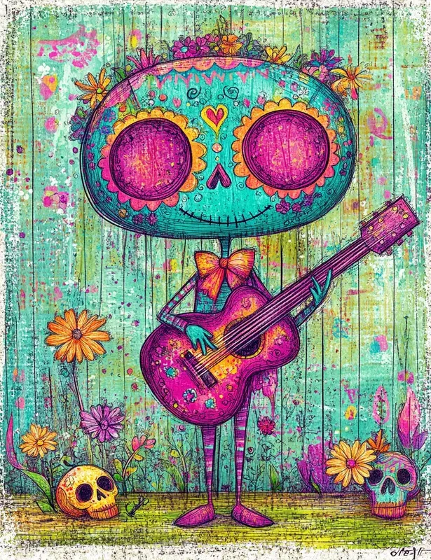 Mexican Junk Journal Pages