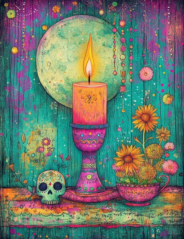 Mexican Junk Journal Pages