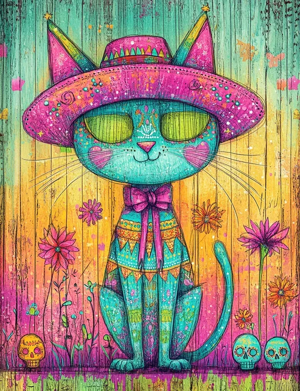 Mexican Junk Journal Pages