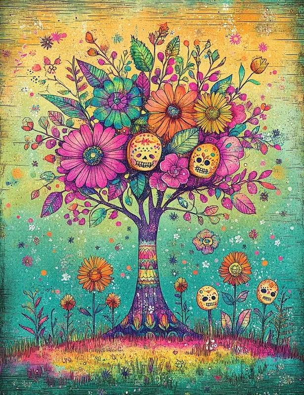 Mexican Junk Journal Pages