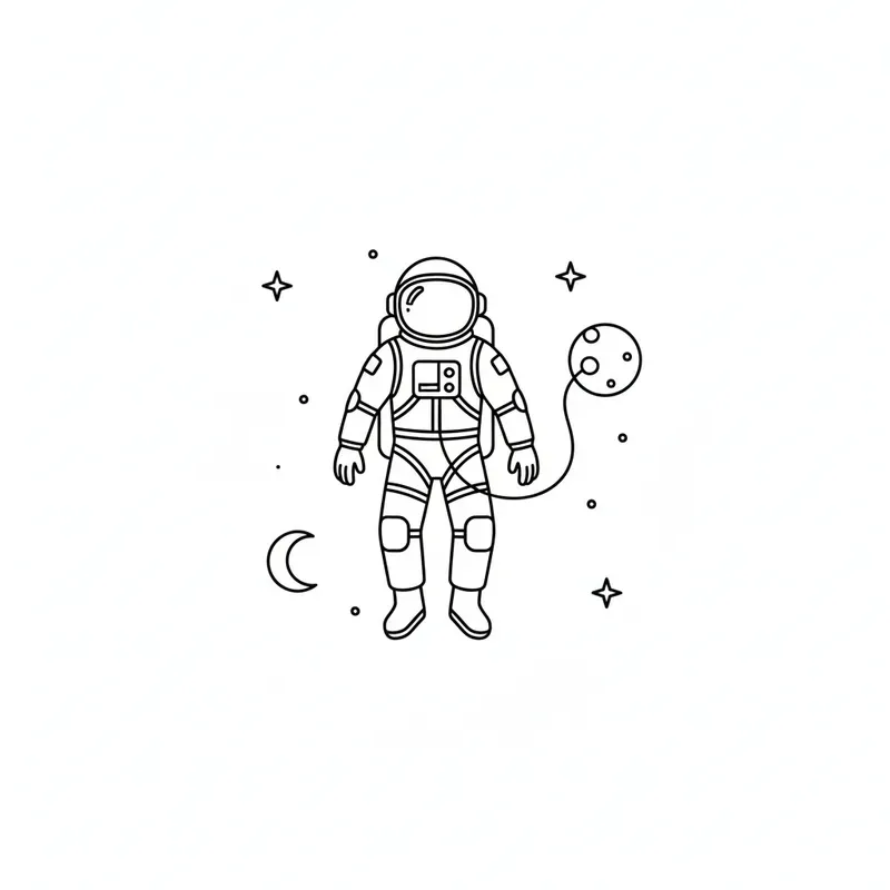 Line Art Doodle Generator