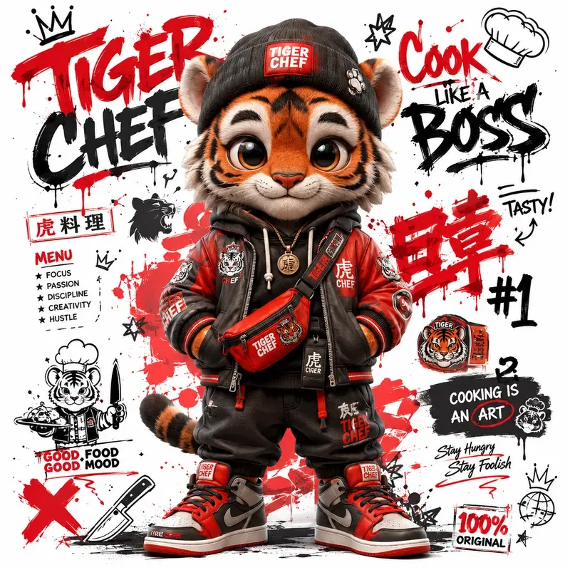 Unique Streetwear Mascot Characters