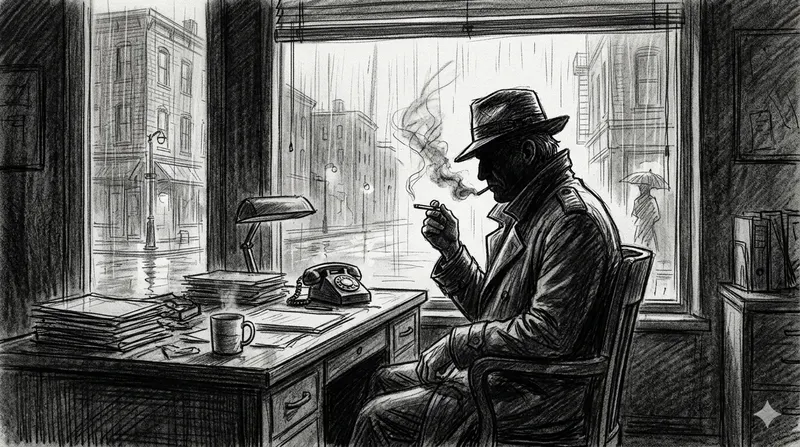 Cinematic Graphite Sketch Art