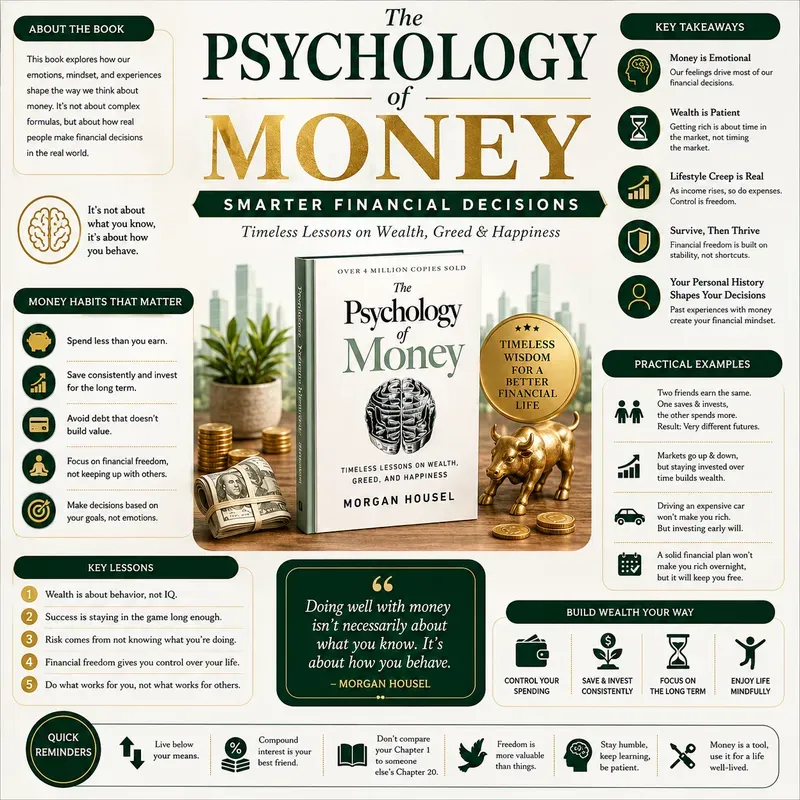 Premium Book Summary Infographics