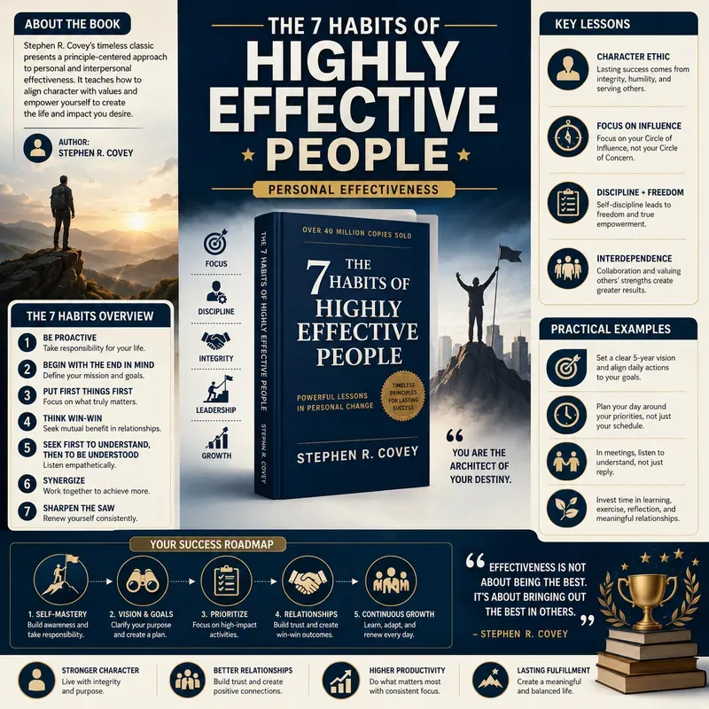 Premium Book Summary Infographics