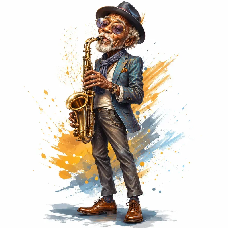Stylized Editorial Character Portraits