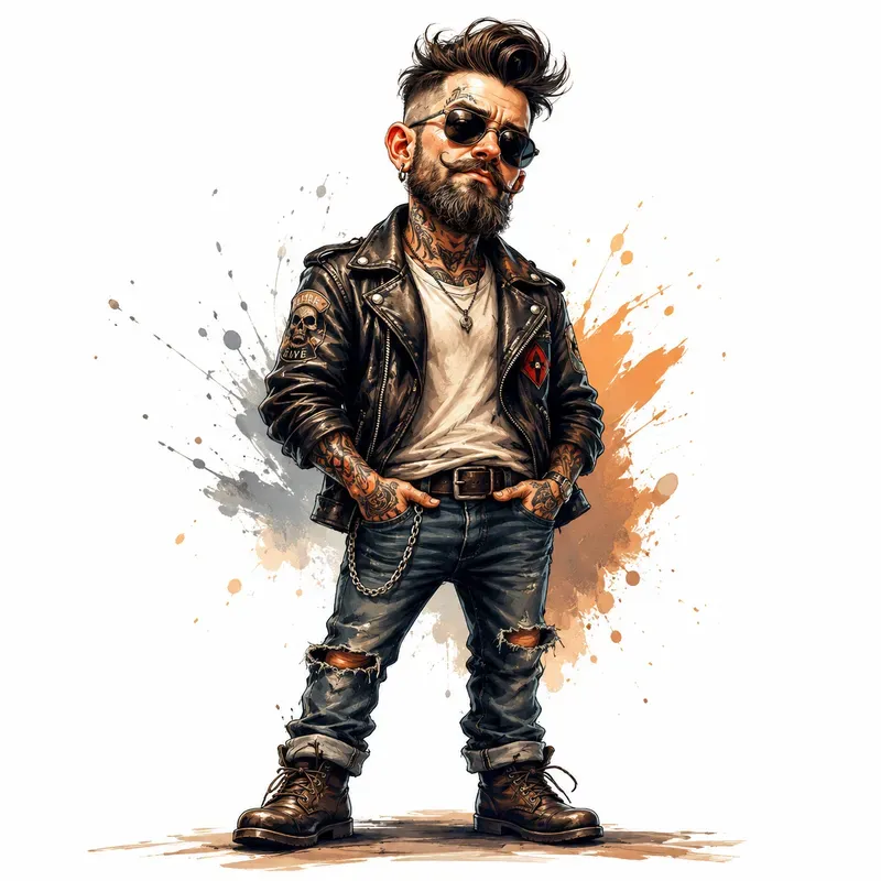 Stylized Editorial Character Portraits