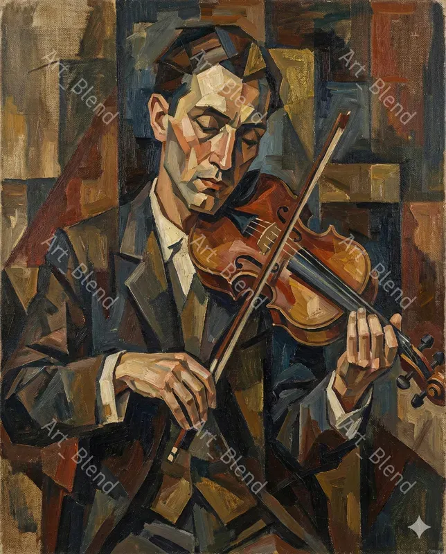 Cubism Oil Paintings