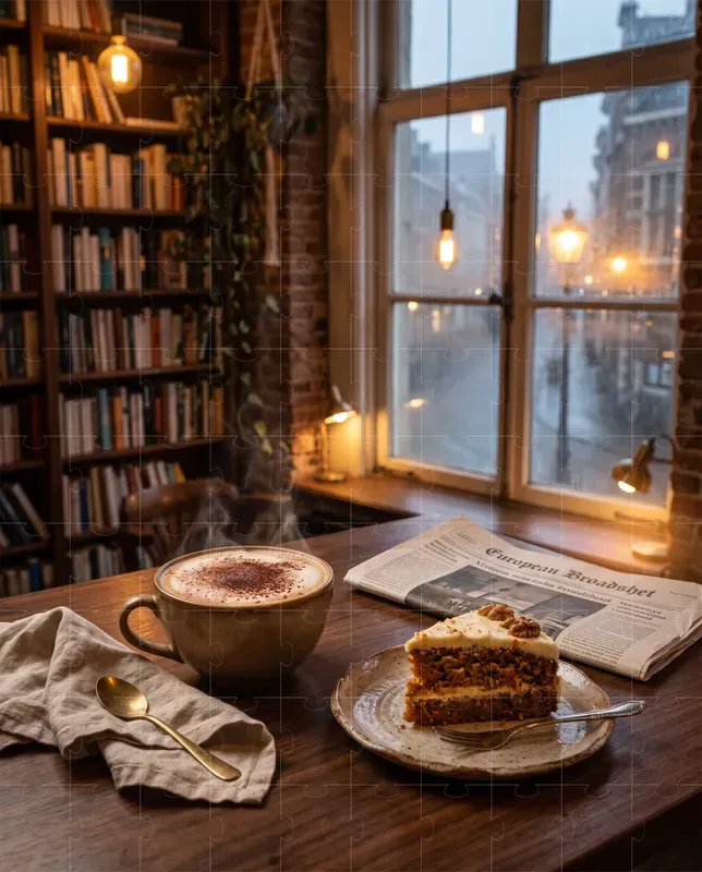 Cozy Aesthetic Artisan Cafe Moments