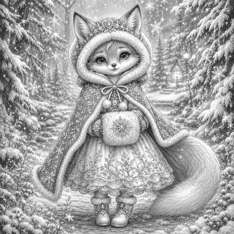 Whimsical Winter Characters