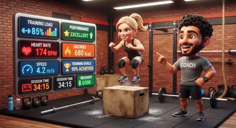 3D Sport Training Kpi Dashboards