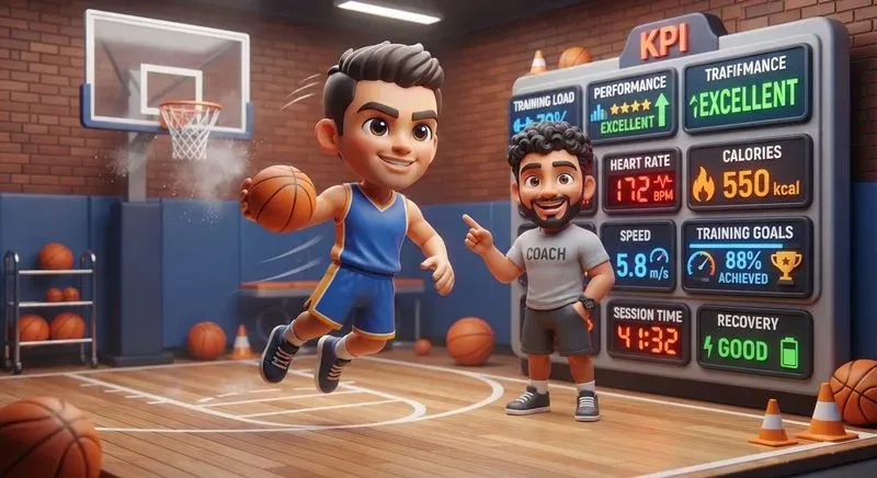 3D Sport Training Kpi Dashboards