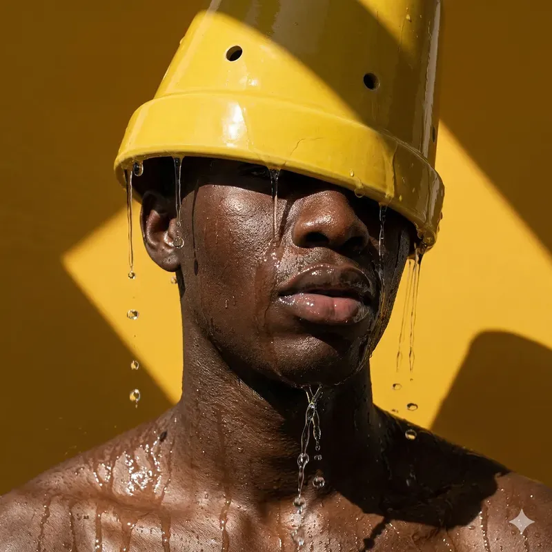 Quirky Wet Fashion Portraits