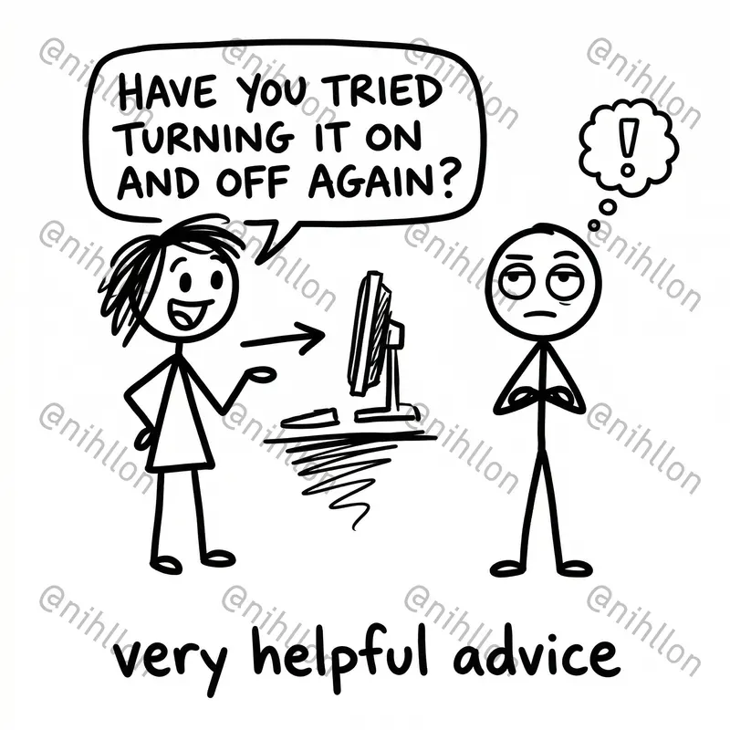 Sarcastic Stick Figures Doodles