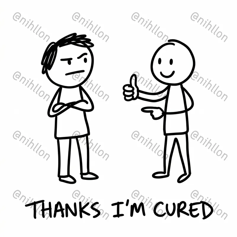 Sarcastic Stick Figures Doodles