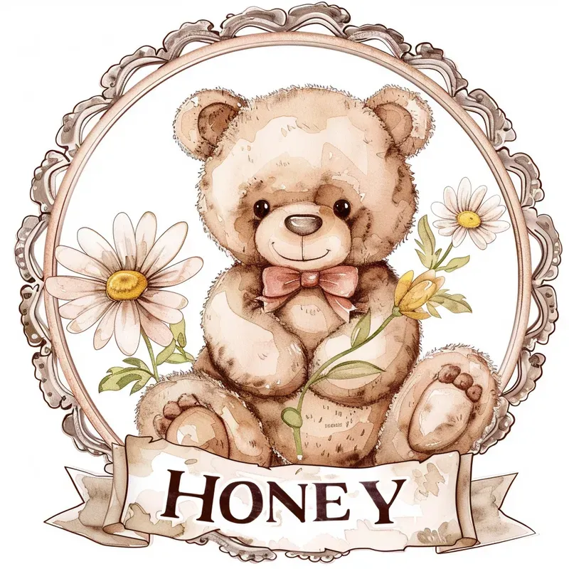 Vintage Pastel Badge Stickers