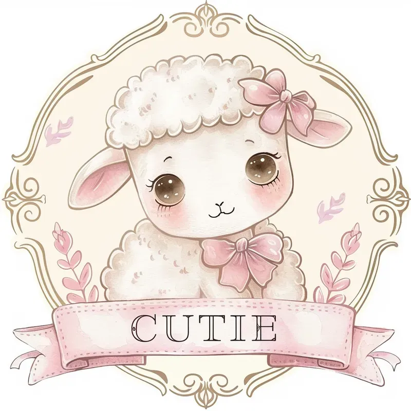 Vintage Pastel Badge Stickers