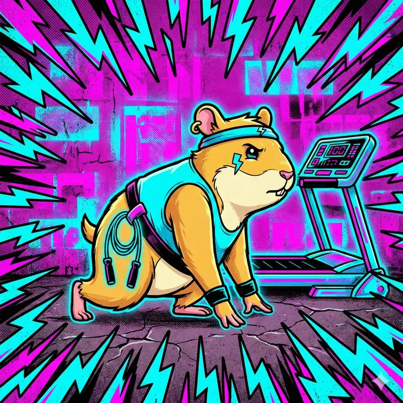Neon Hamster Gym Assets Brands