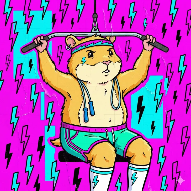Neon Hamster Gym Assets Brands