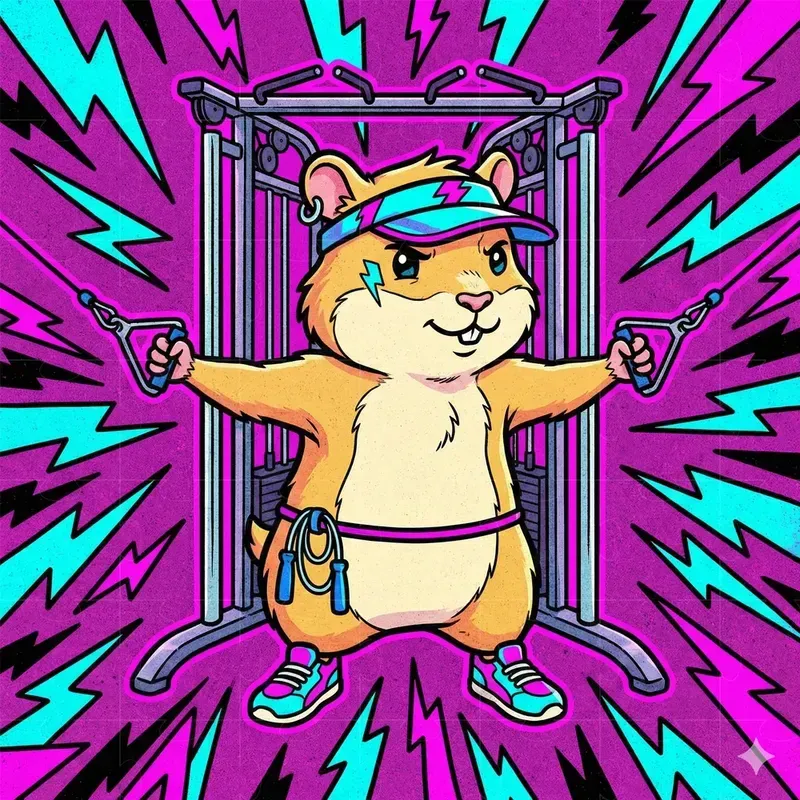 Neon Hamster Gym Assets Brands