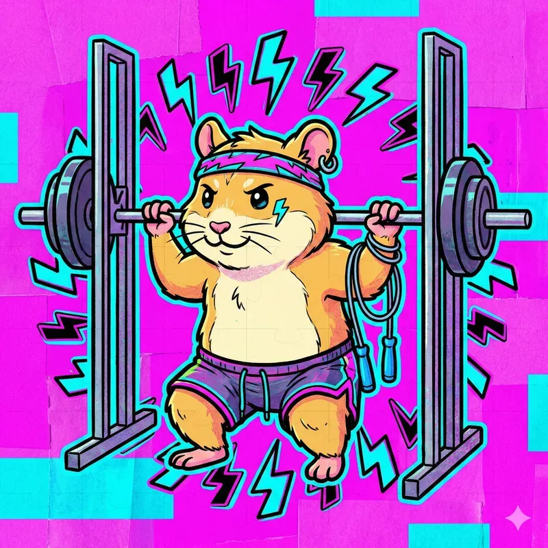 Neon Hamster Gym Assets Brands