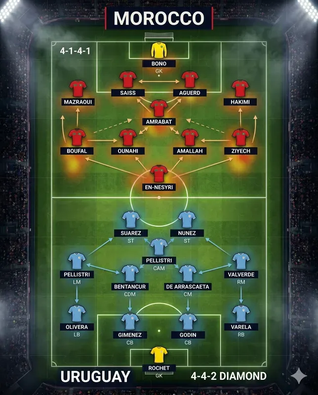 World Cup Lineup Infographics