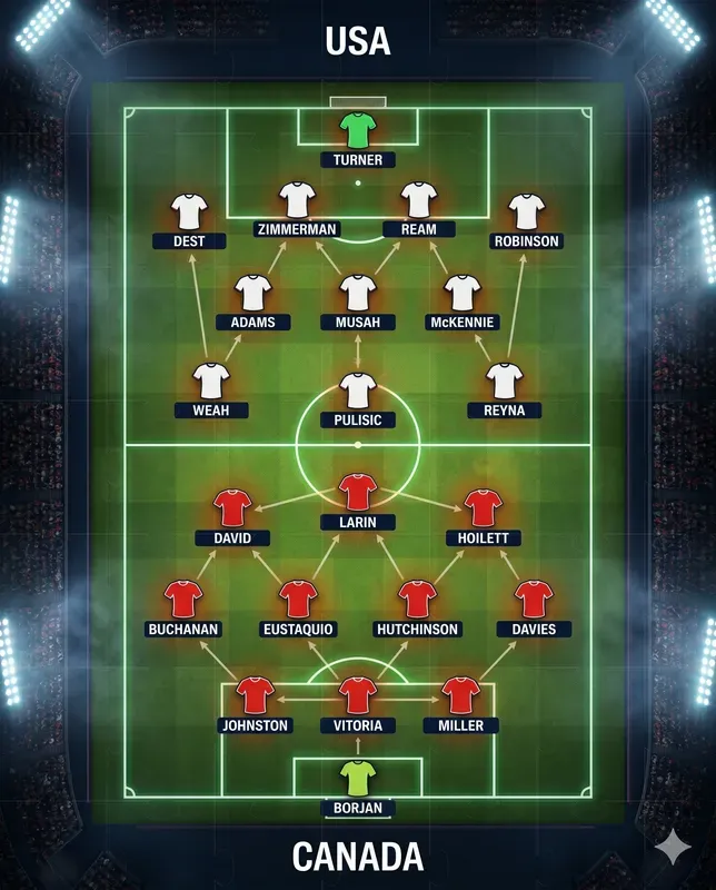 World Cup Lineup Infographics