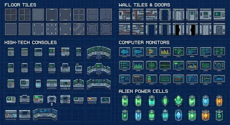 Professional 2D RPG Platformer Pixels