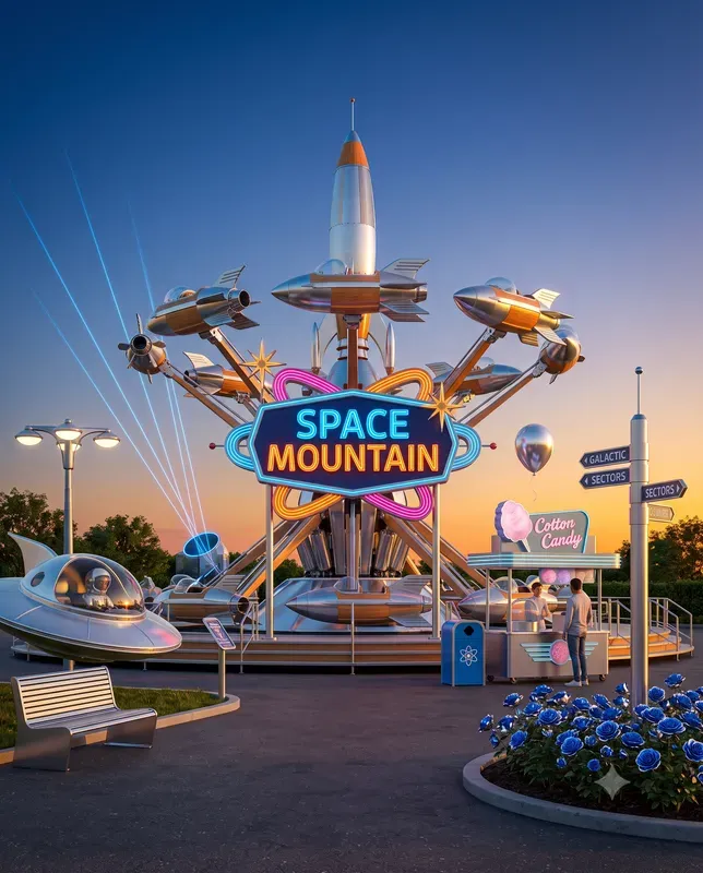 Vintage Theme Park Poster Makers