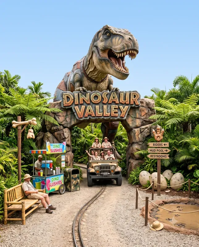 Vintage Theme Park Poster Makers
